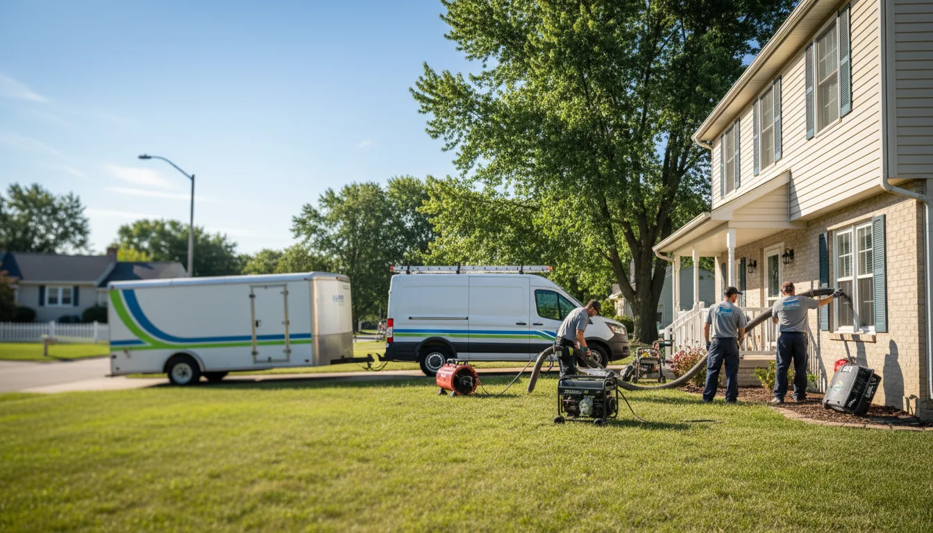 Flooded Basement Restoration And Cleanup With Repair in Mitchell, NE near me